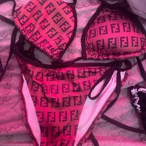 Authentic fendi bathing suit